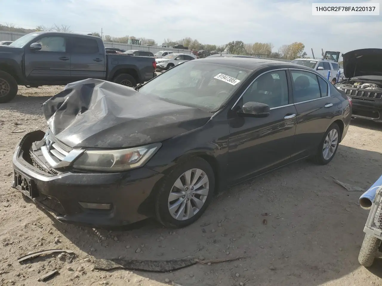 1HGCR2F78FA220137 2015 Honda Accord Ex