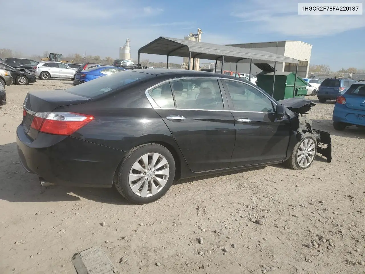 1HGCR2F78FA220137 2015 Honda Accord Ex