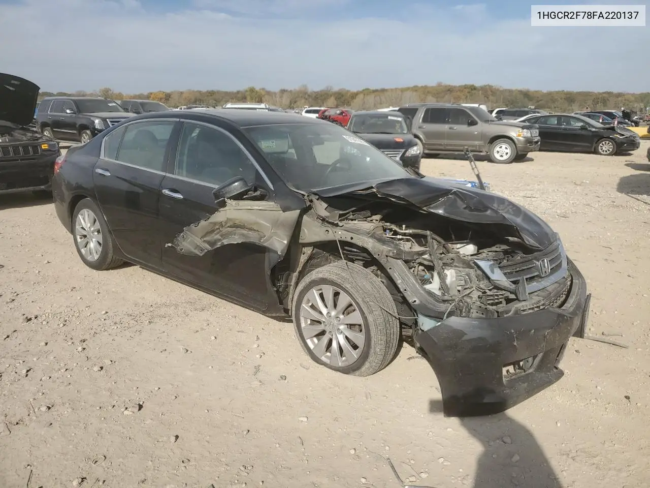 1HGCR2F78FA220137 2015 Honda Accord Ex