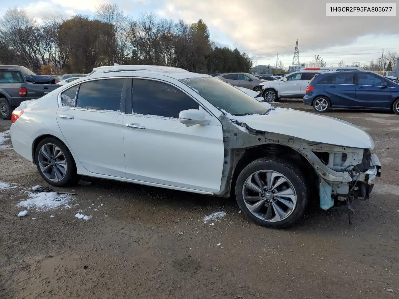 1HGCR2F95FA805677 2015 Honda Accord Touring