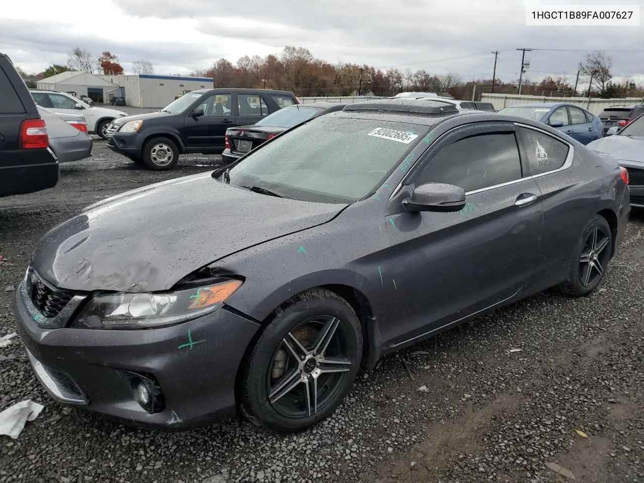 1HGCT1B89FA007627 2015 Honda Accord Exl