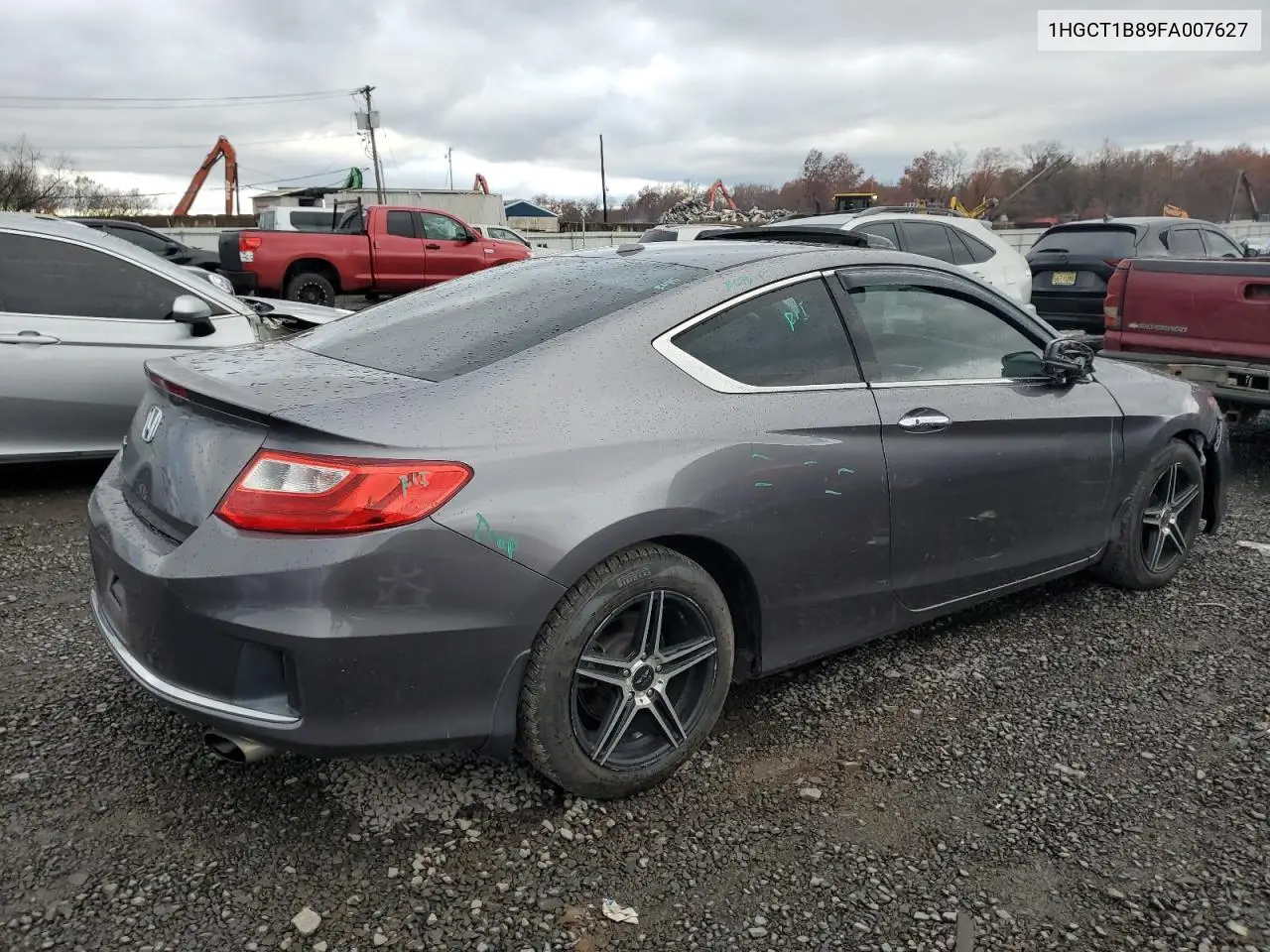 1HGCT1B89FA007627 2015 Honda Accord Exl