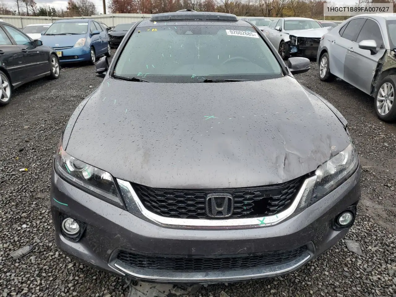 1HGCT1B89FA007627 2015 Honda Accord Exl