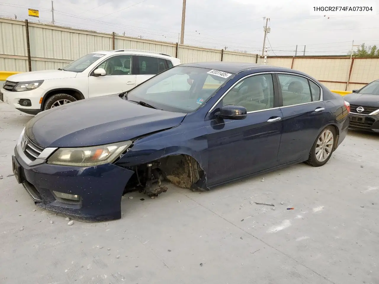 1HGCR2F74FA073704 2015 Honda Accord Ex