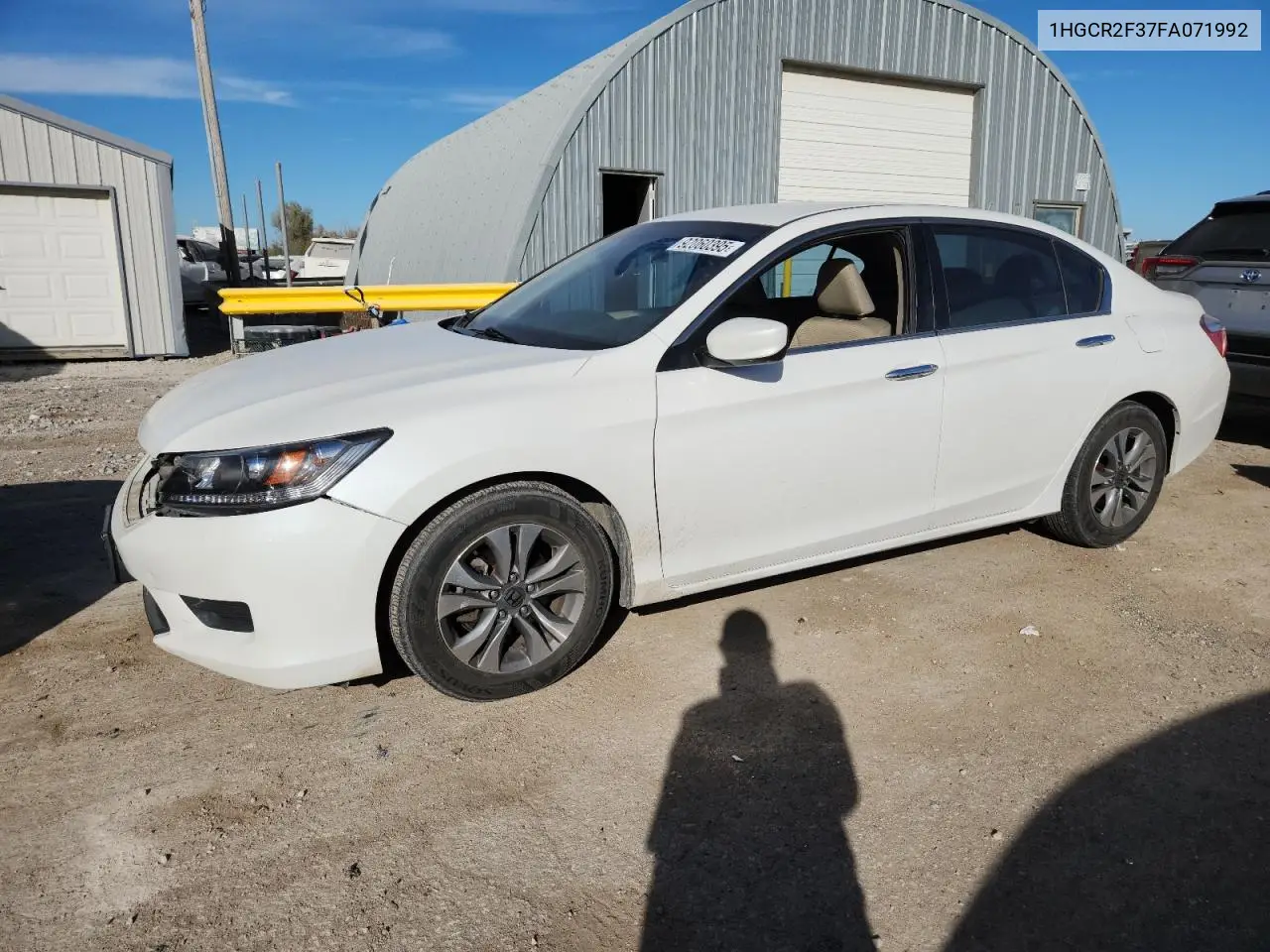 1HGCR2F37FA071992 2015 Honda Accord Lx