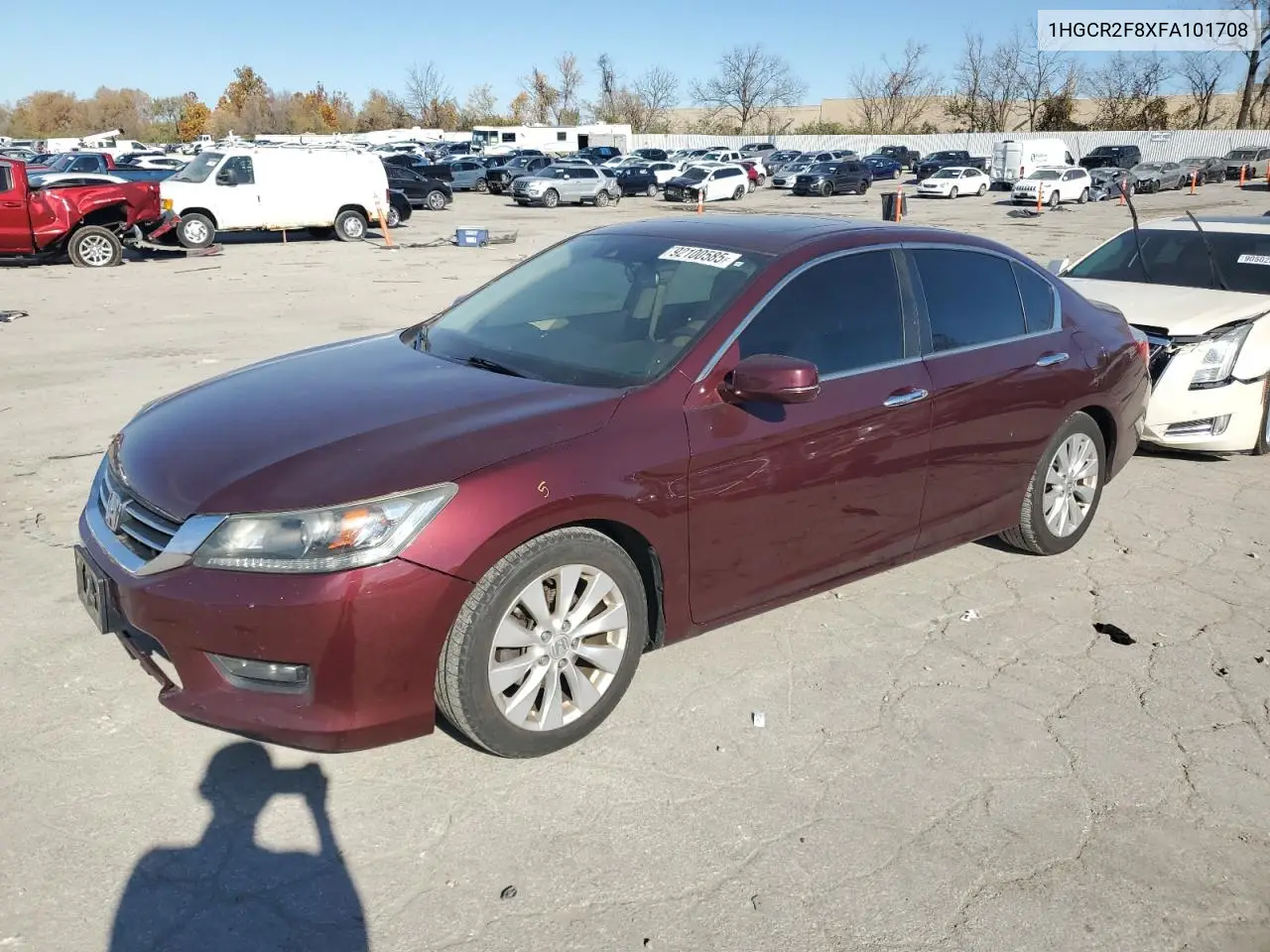 1HGCR2F8XFA101708 2015 Honda Accord Exl