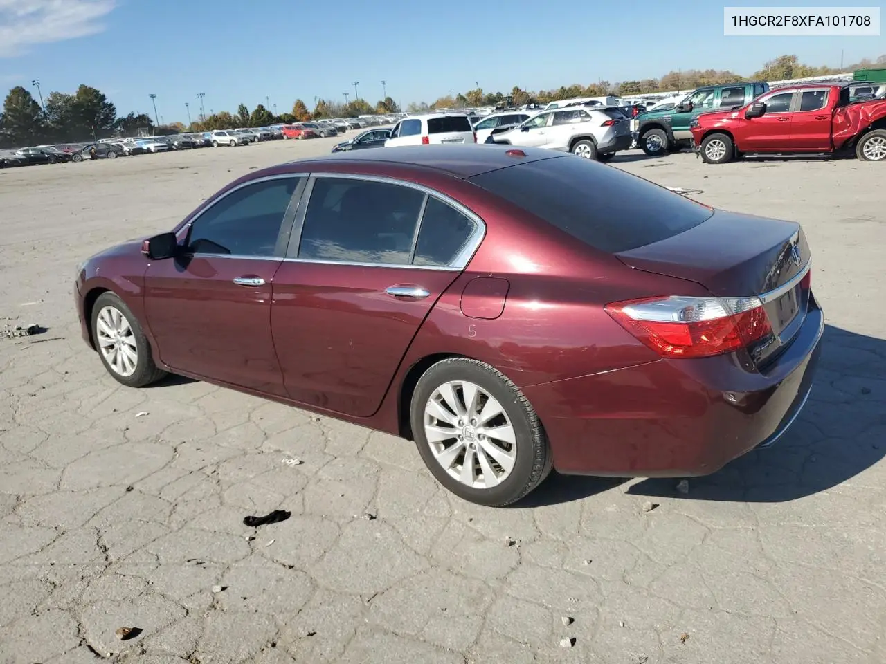 1HGCR2F8XFA101708 2015 Honda Accord Exl