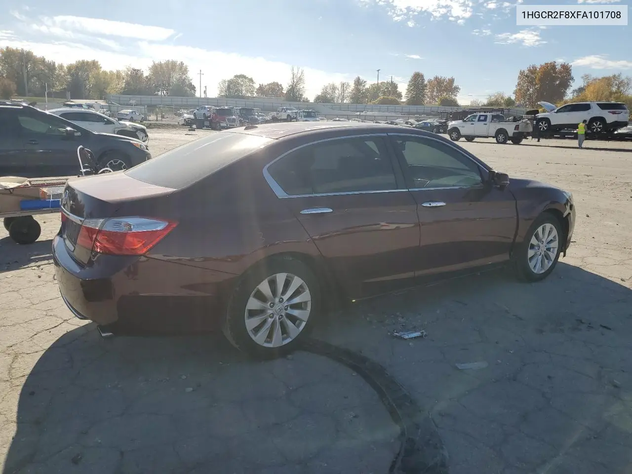 1HGCR2F8XFA101708 2015 Honda Accord Exl