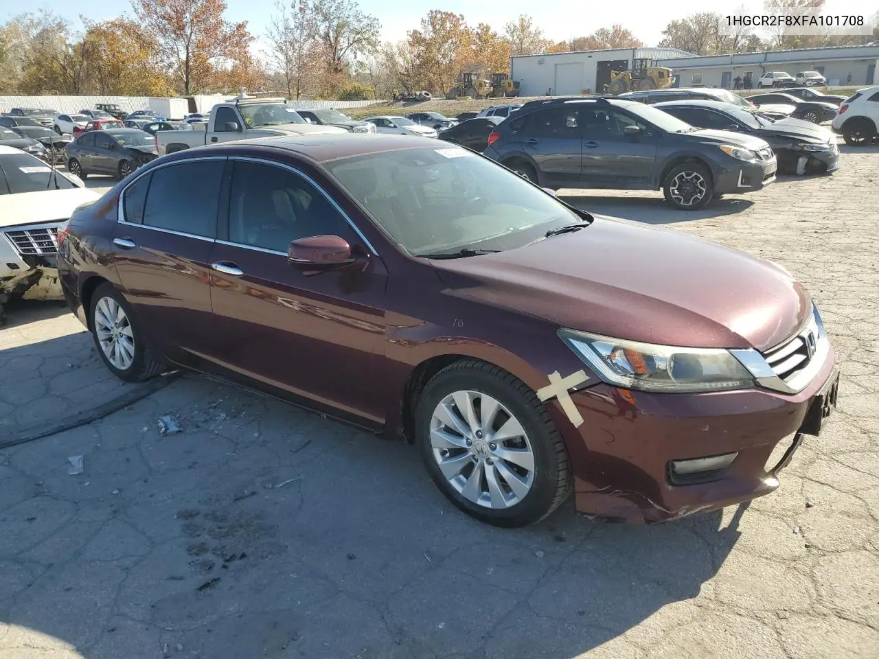 1HGCR2F8XFA101708 2015 Honda Accord Exl