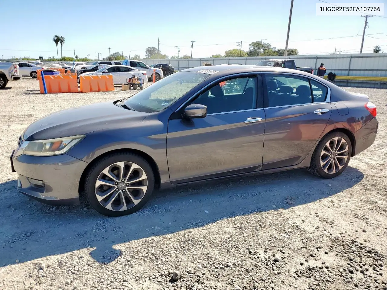 1HGCR2F52FA107766 2015 Honda Accord Sport