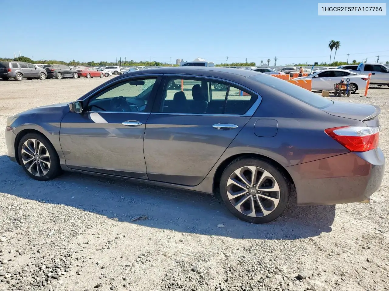 1HGCR2F52FA107766 2015 Honda Accord Sport