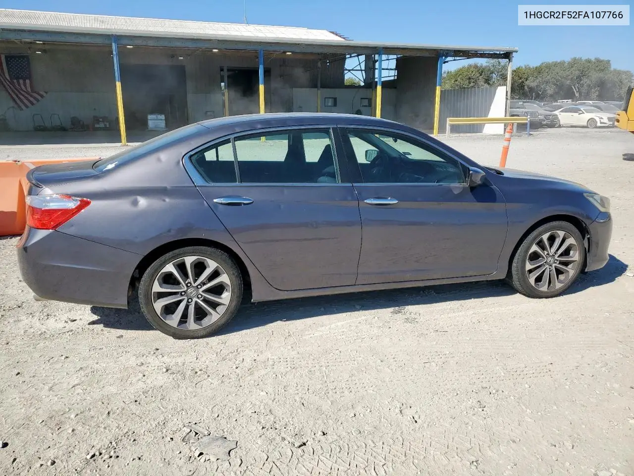 1HGCR2F52FA107766 2015 Honda Accord Sport
