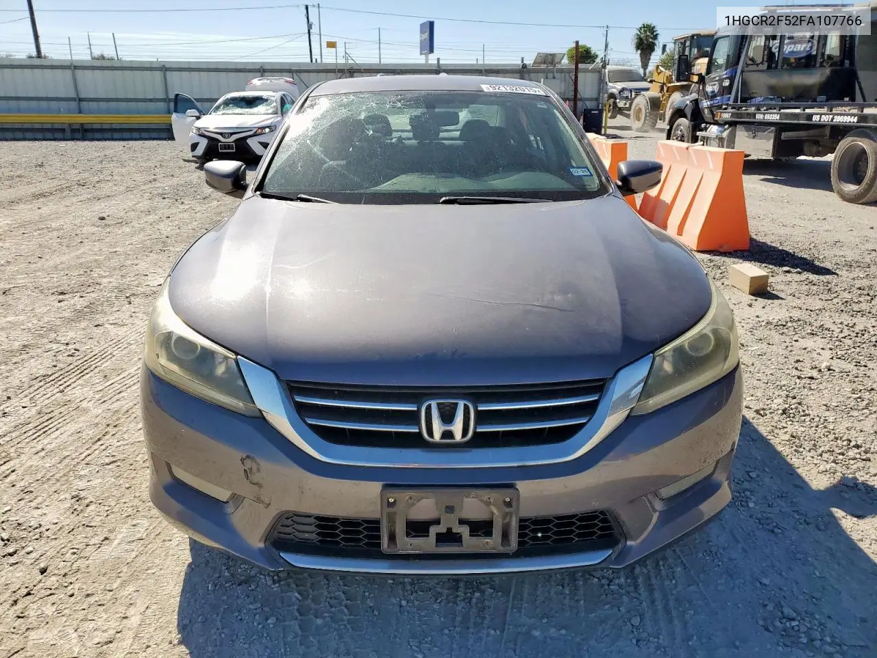 1HGCR2F52FA107766 2015 Honda Accord Sport