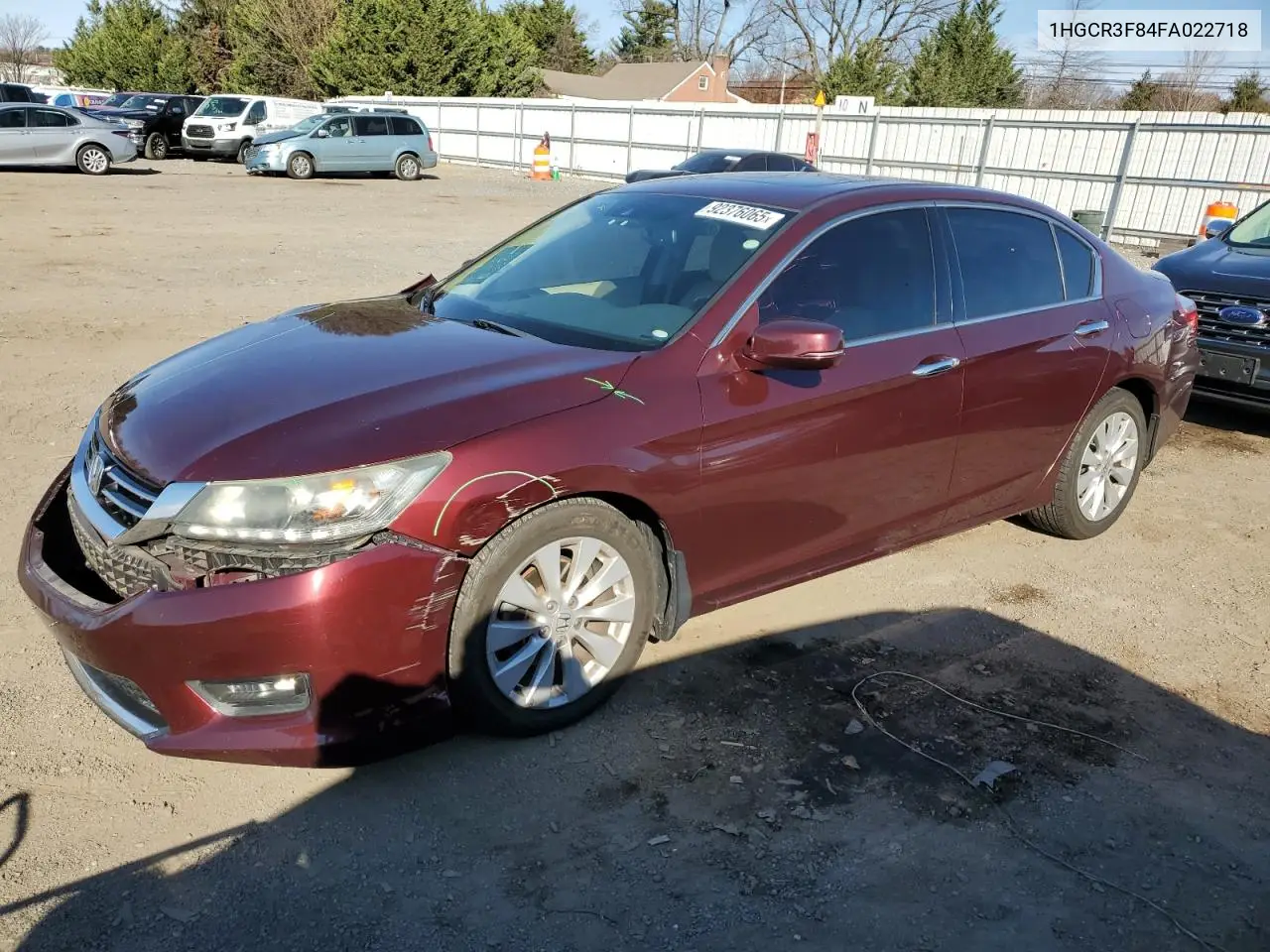 1HGCR3F84FA022718 2015 Honda Accord Exl