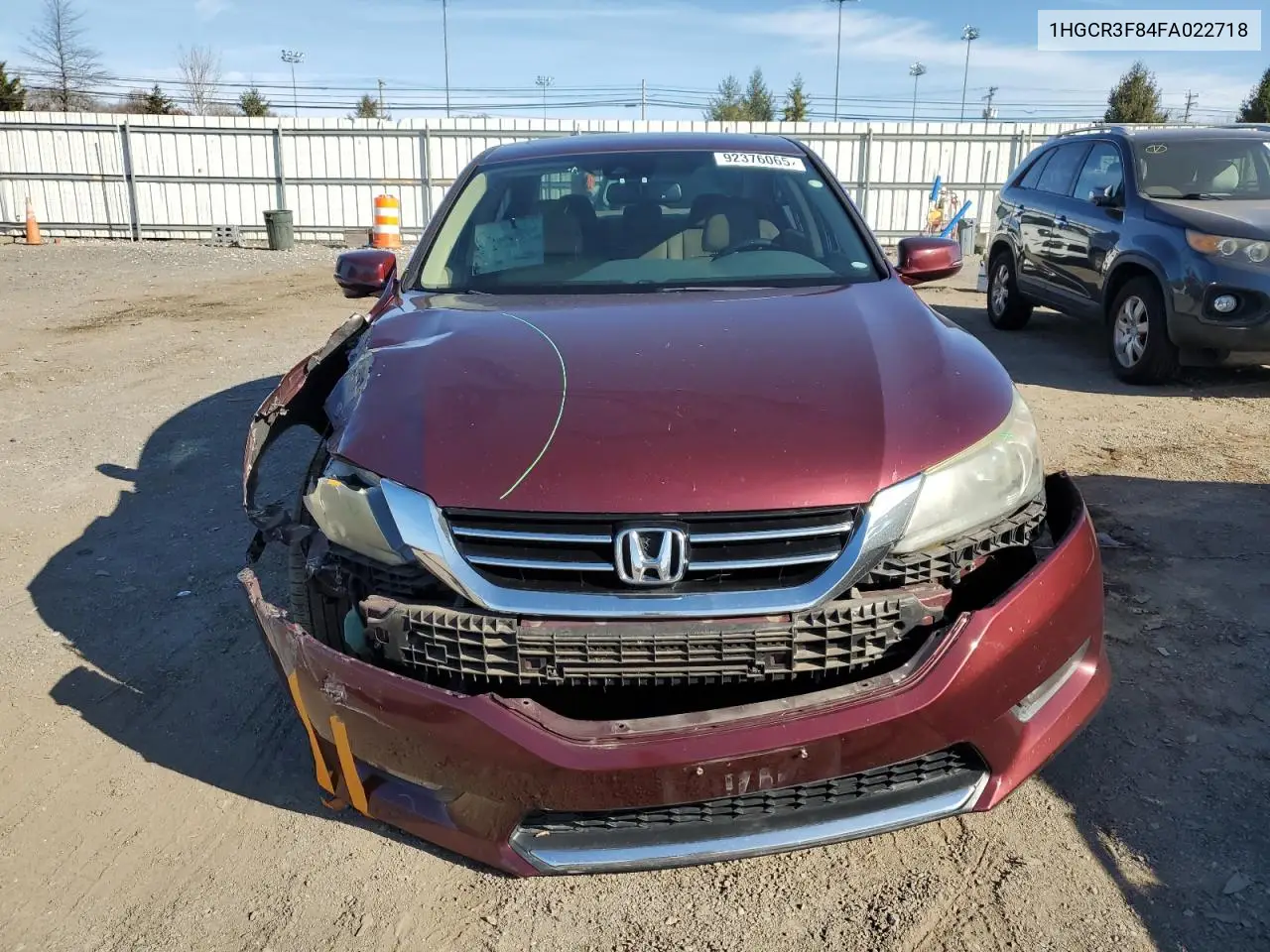 1HGCR3F84FA022718 2015 Honda Accord Exl
