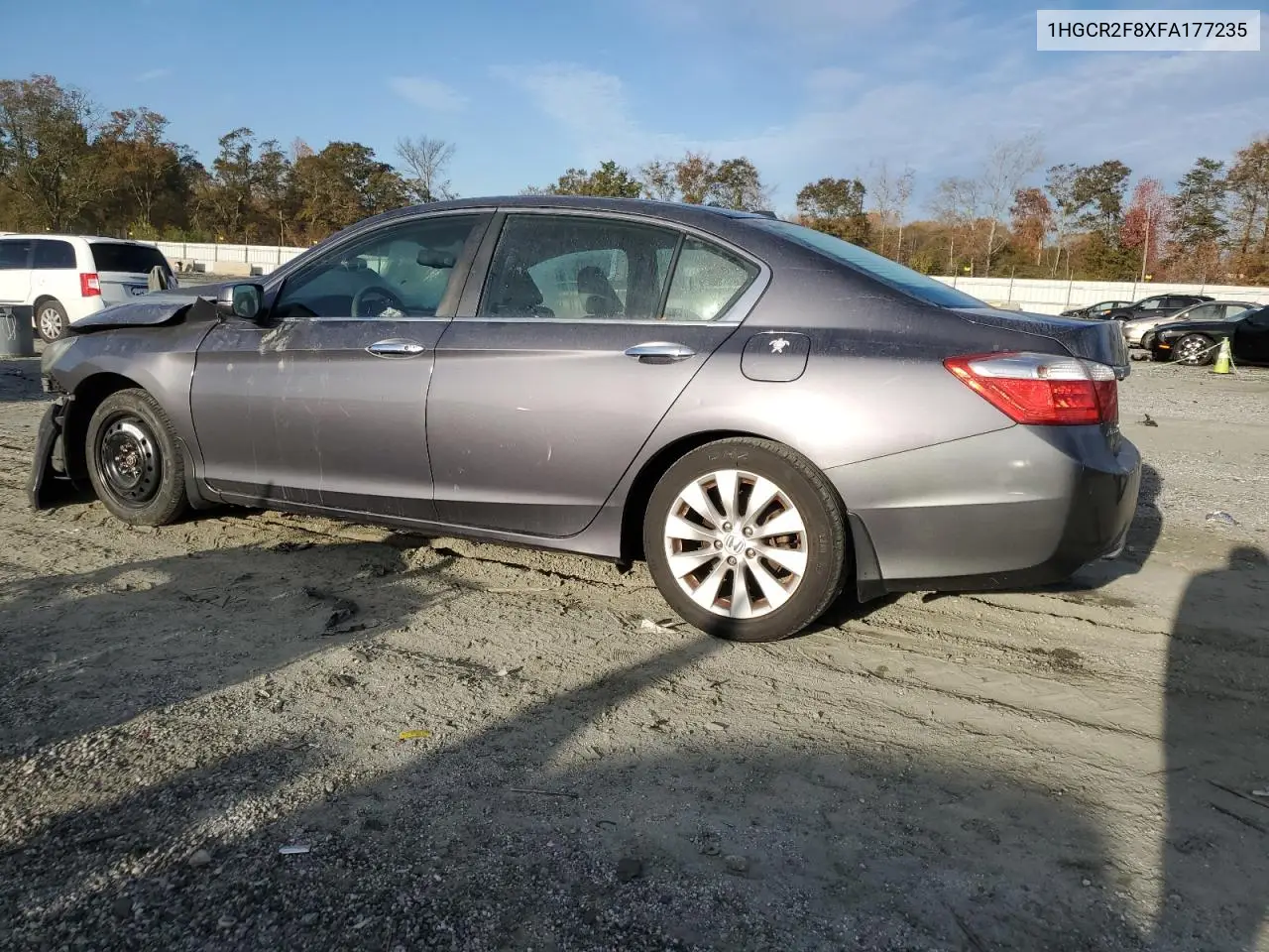 1HGCR2F8XFA177235 2015 Honda Accord Exl
