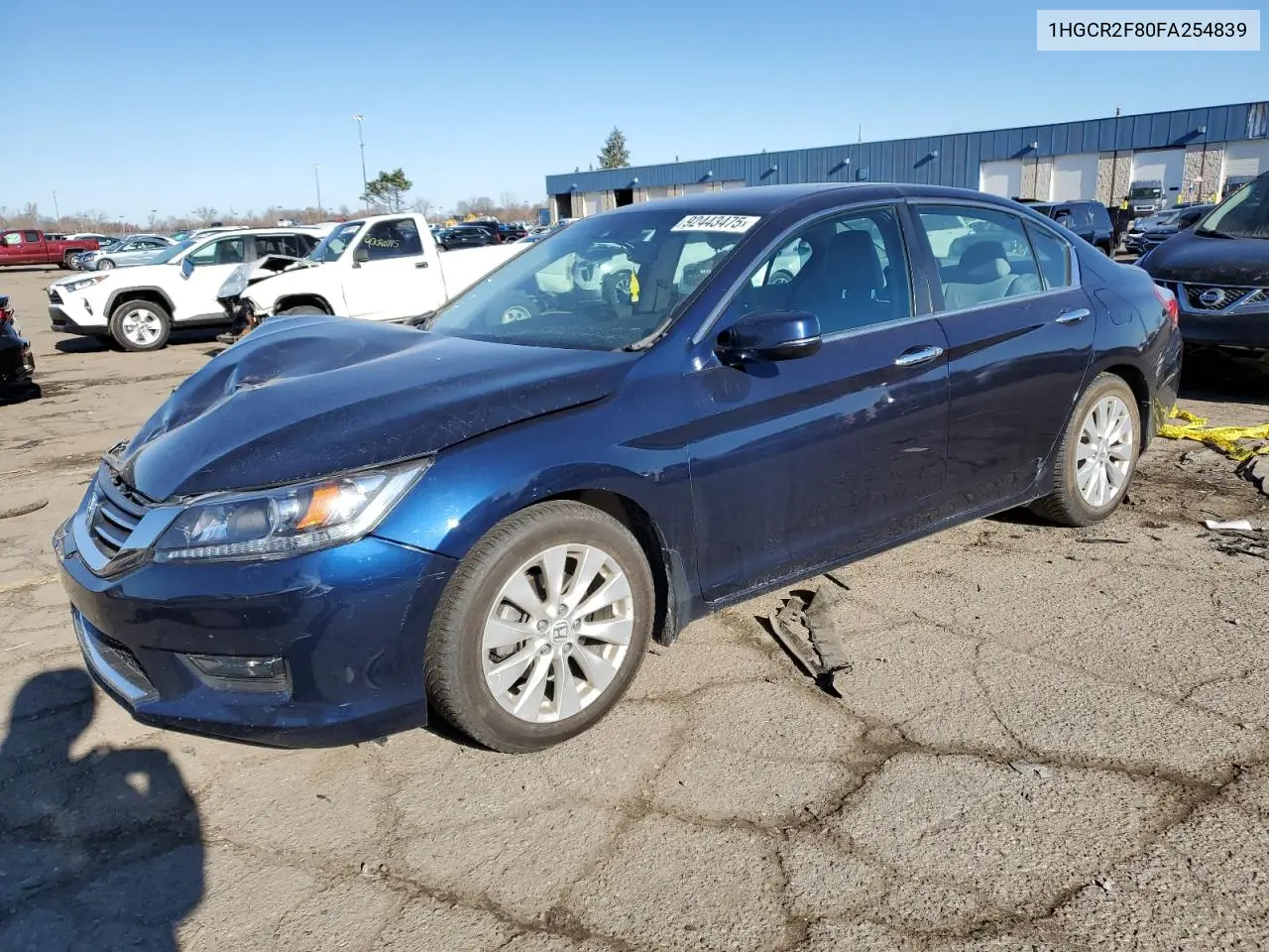1HGCR2F80FA254839 2015 Honda Accord Exl