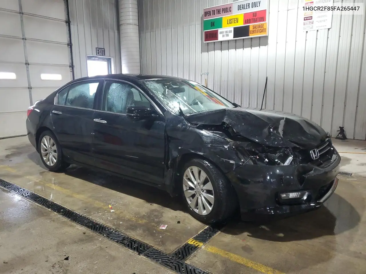 1HGCR2F85FA265447 2015 Honda Accord Exl