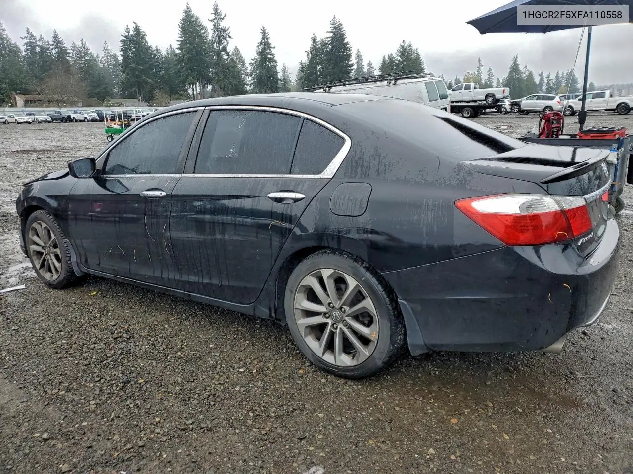 1HGCR2F5XFA110558 2015 Honda Accord Sport