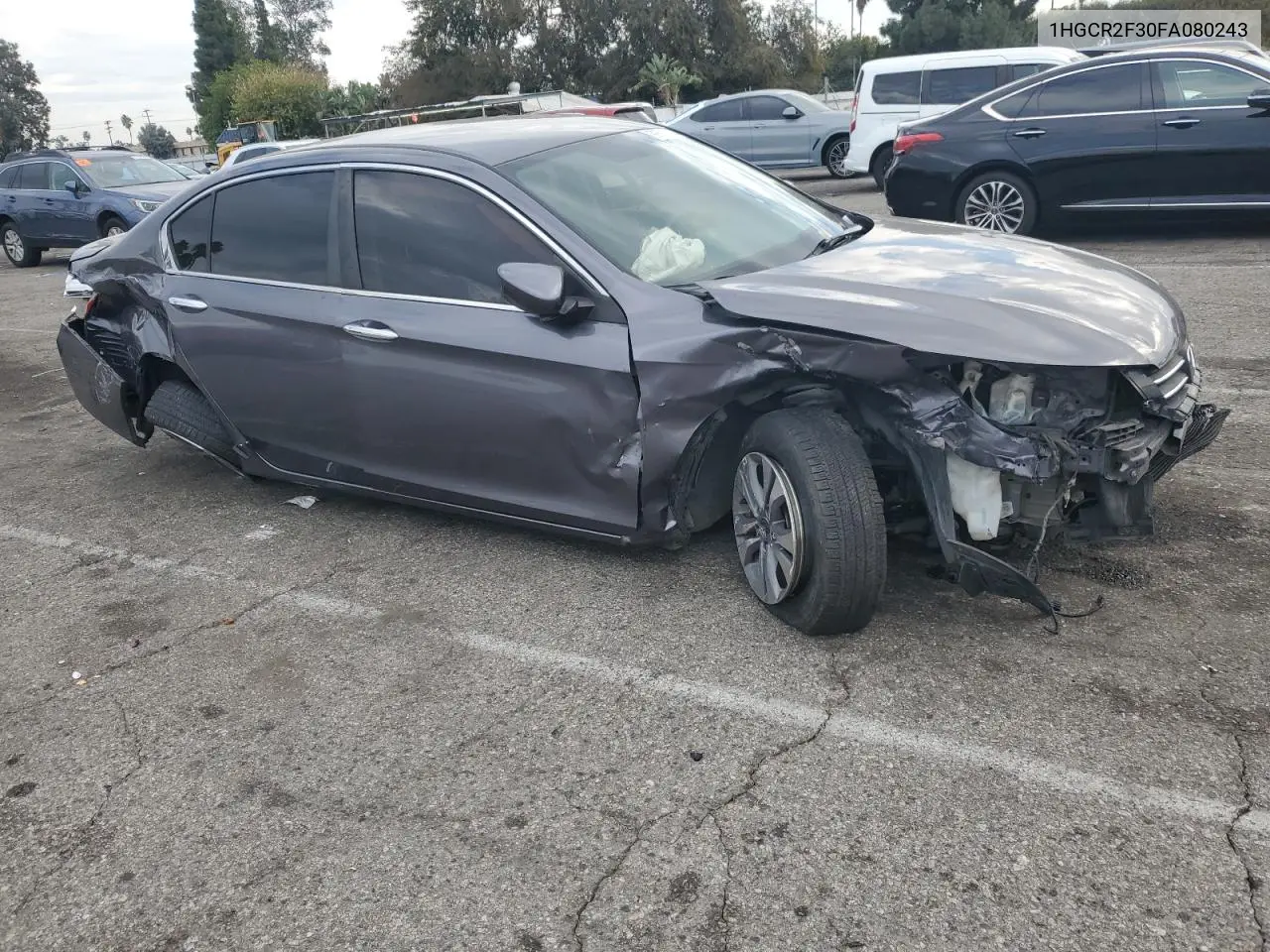 1HGCR2F30FA080243 2015 Honda Accord Lx
