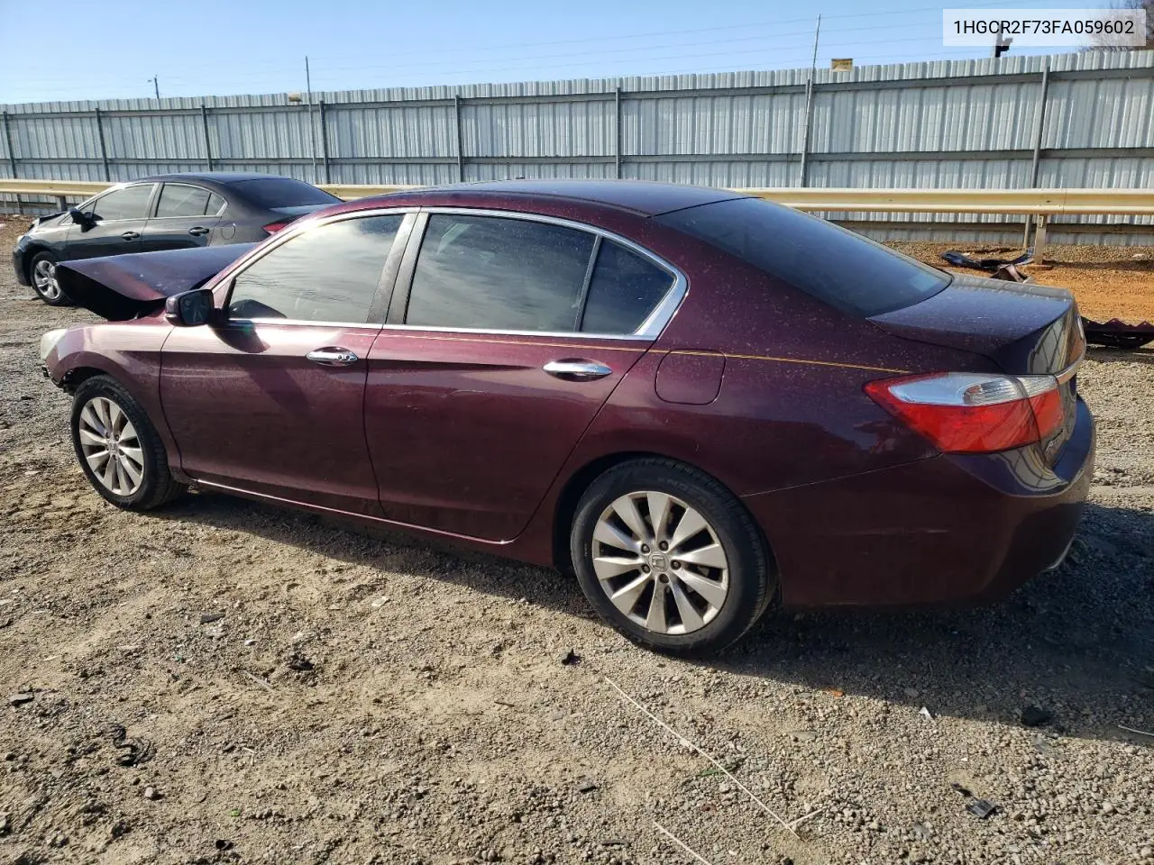 1HGCR2F73FA059602 2015 Honda Accord Ex