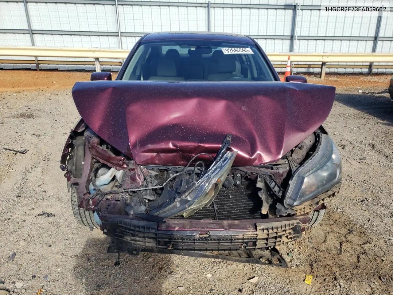 1HGCR2F73FA059602 2015 Honda Accord Ex