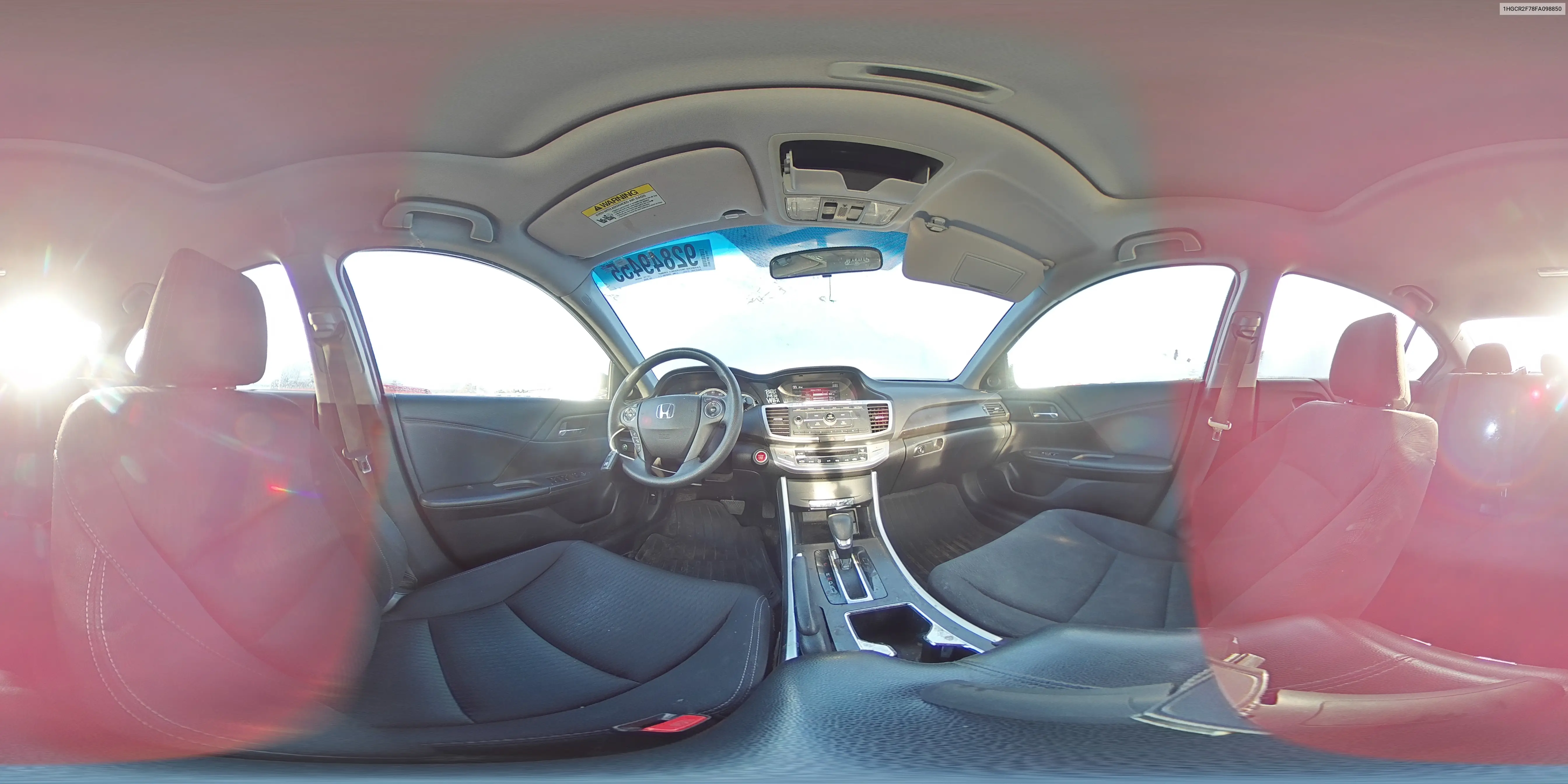 1HGCR2F78FA098850 2015 Honda Accord Ex