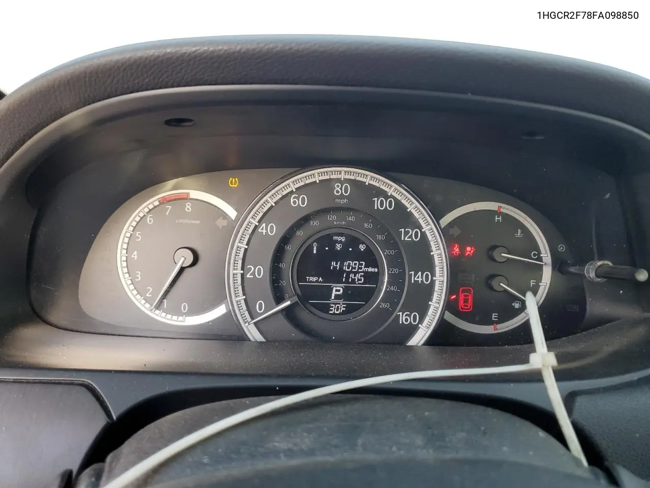 1HGCR2F78FA098850 2015 Honda Accord Ex