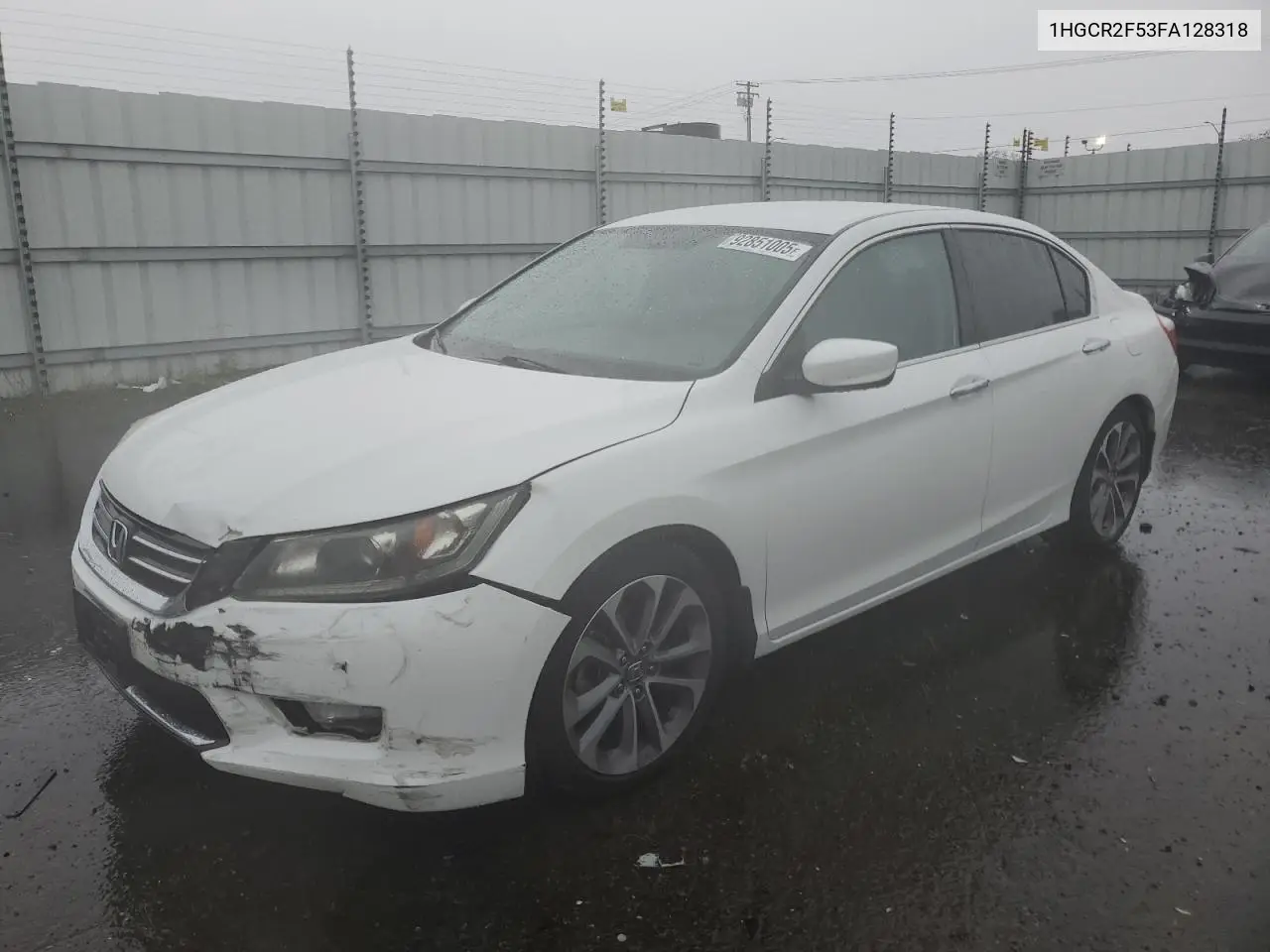 1HGCR2F53FA128318 2015 Honda Accord Sport