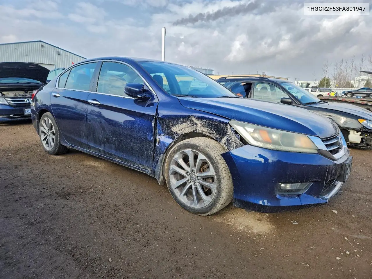 1HGCR2F53FA801947 2015 Honda Accord Sport