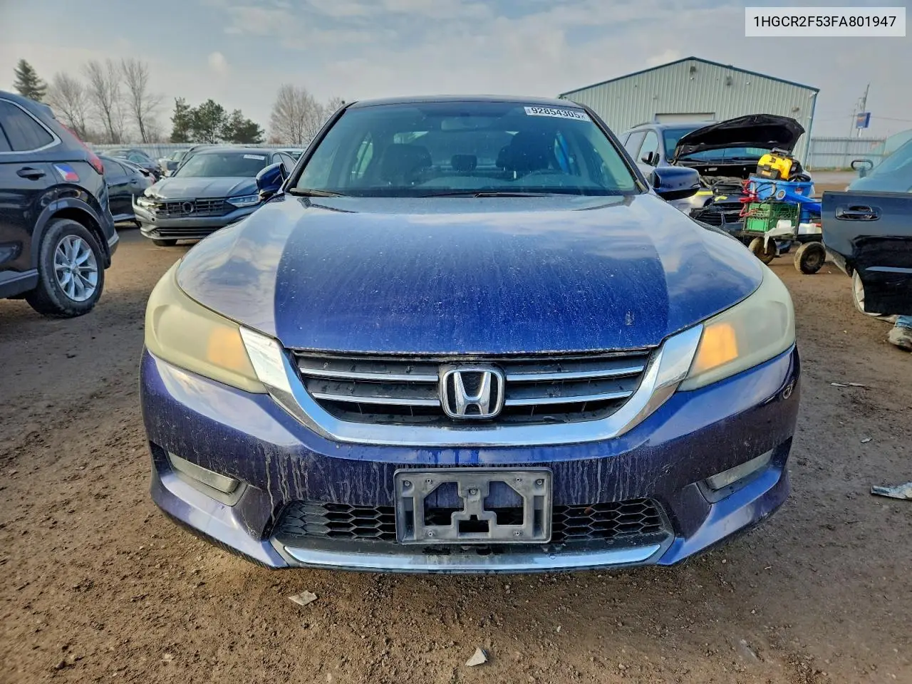 1HGCR2F53FA801947 2015 Honda Accord Sport