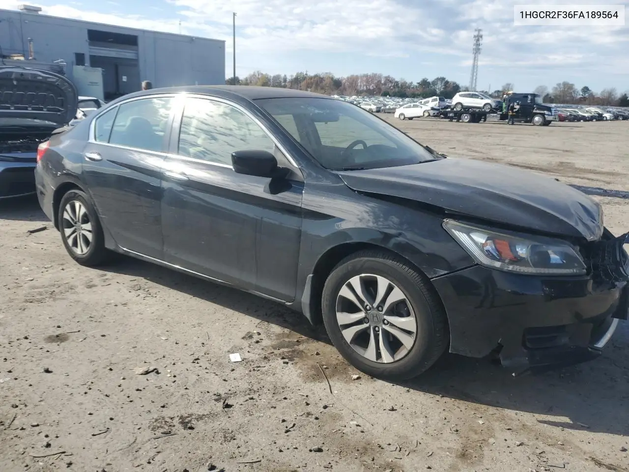 1HGCR2F36FA189564 2015 Honda Accord Lx