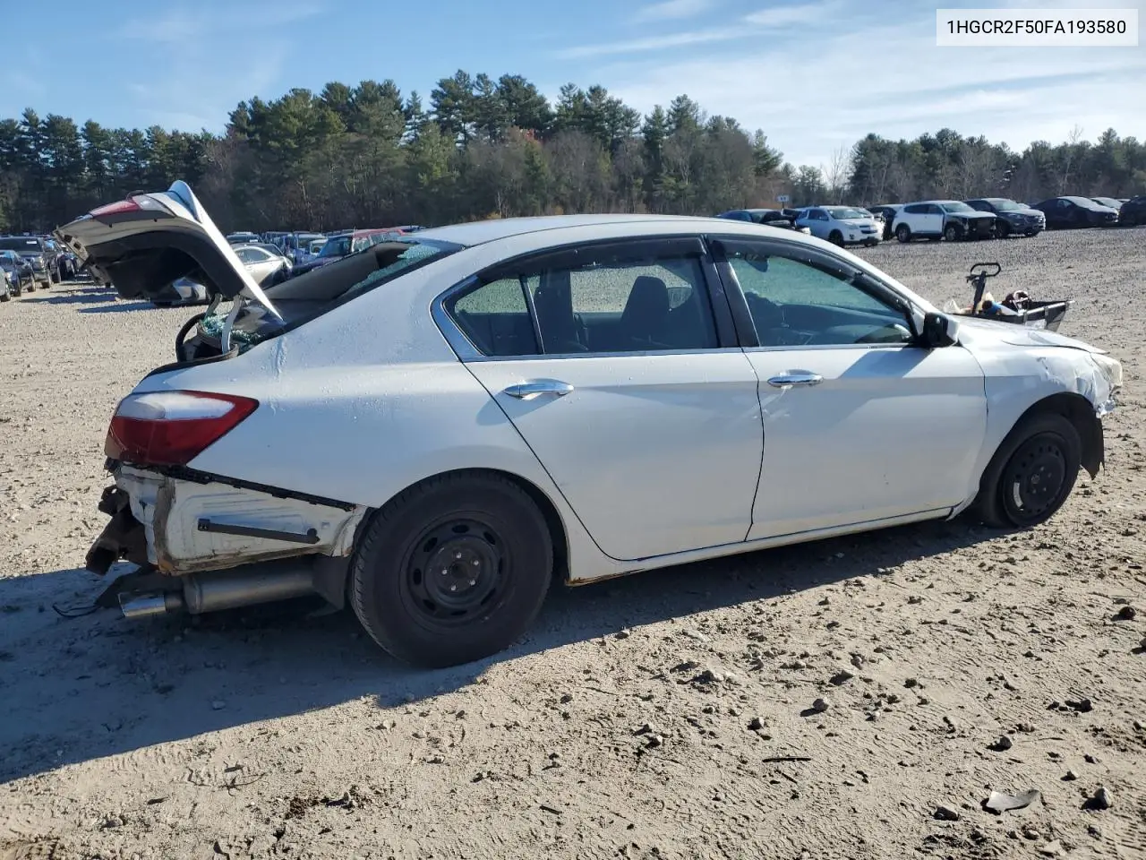 1HGCR2F50FA193580 2015 Honda Accord Sport
