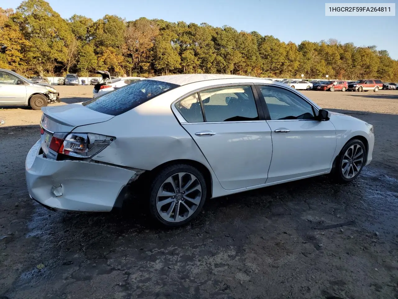 1HGCR2F59FA264811 2015 Honda Accord Sport