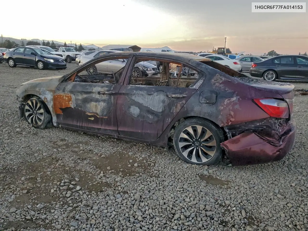 1HGCR6F77FA014153 2015 Honda Accord Touring Hybrid