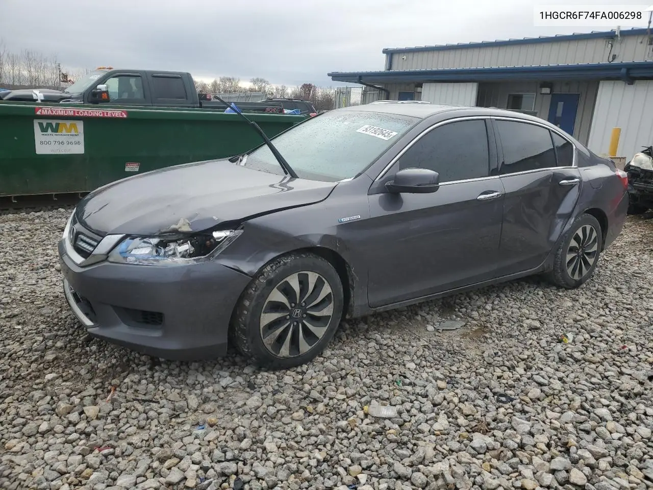 1HGCR6F74FA006298 2015 Honda Accord Touring Hybrid