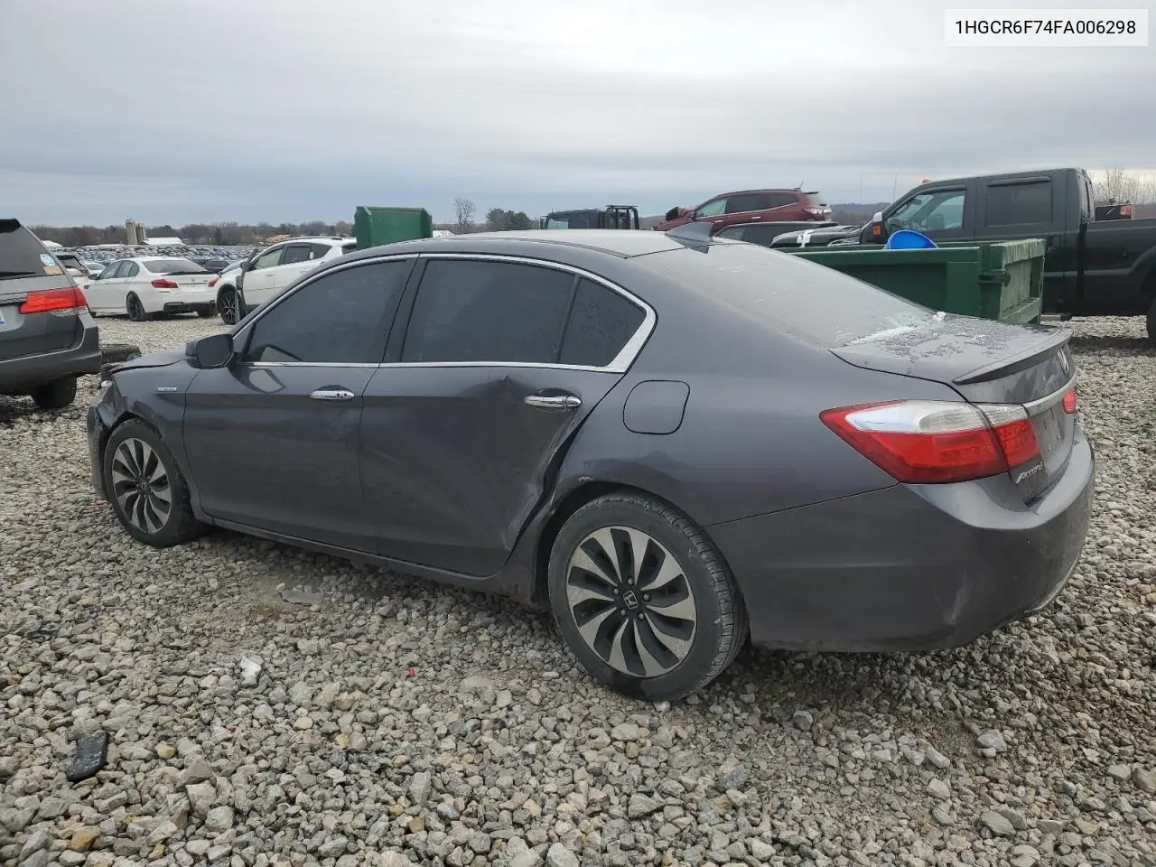 1HGCR6F74FA006298 2015 Honda Accord Touring Hybrid