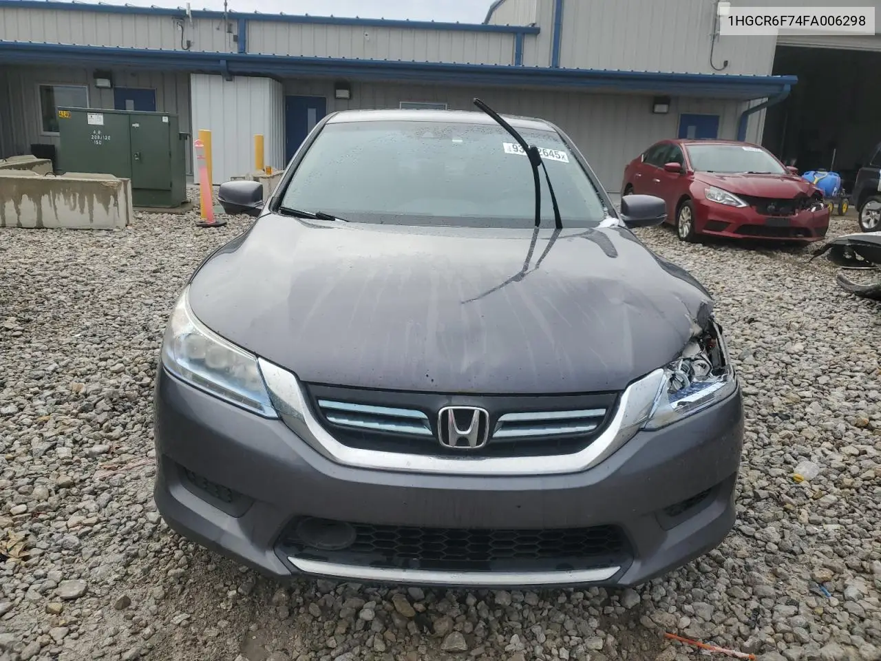 1HGCR6F74FA006298 2015 Honda Accord Touring Hybrid