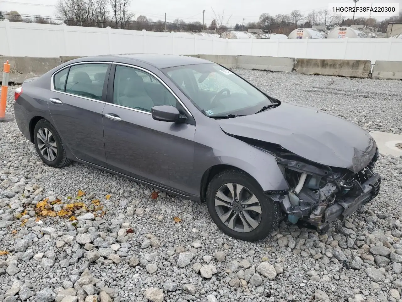 1HGCR2F38FA220300 2015 Honda Accord Lx