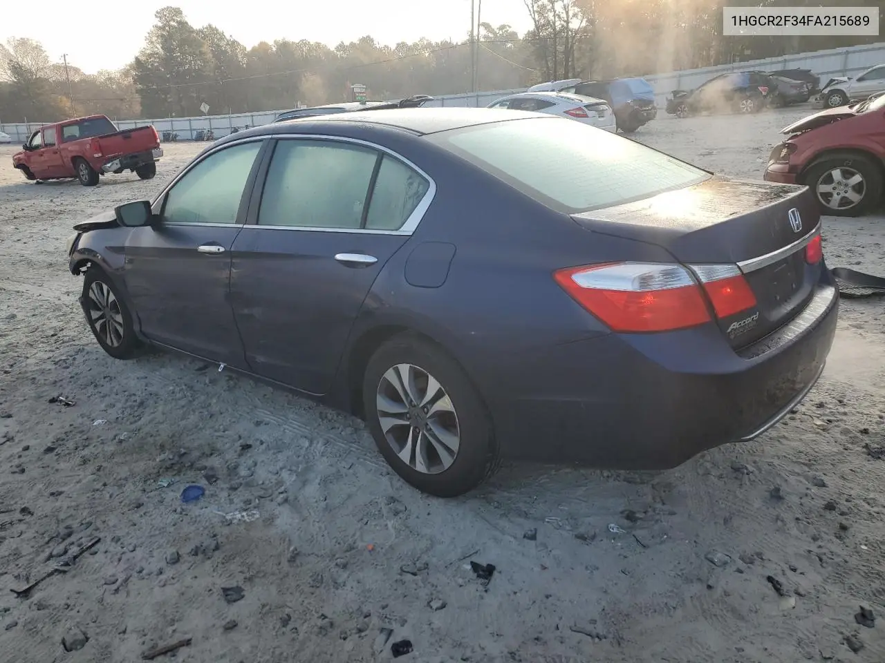 1HGCR2F34FA215689 2015 Honda Accord Lx