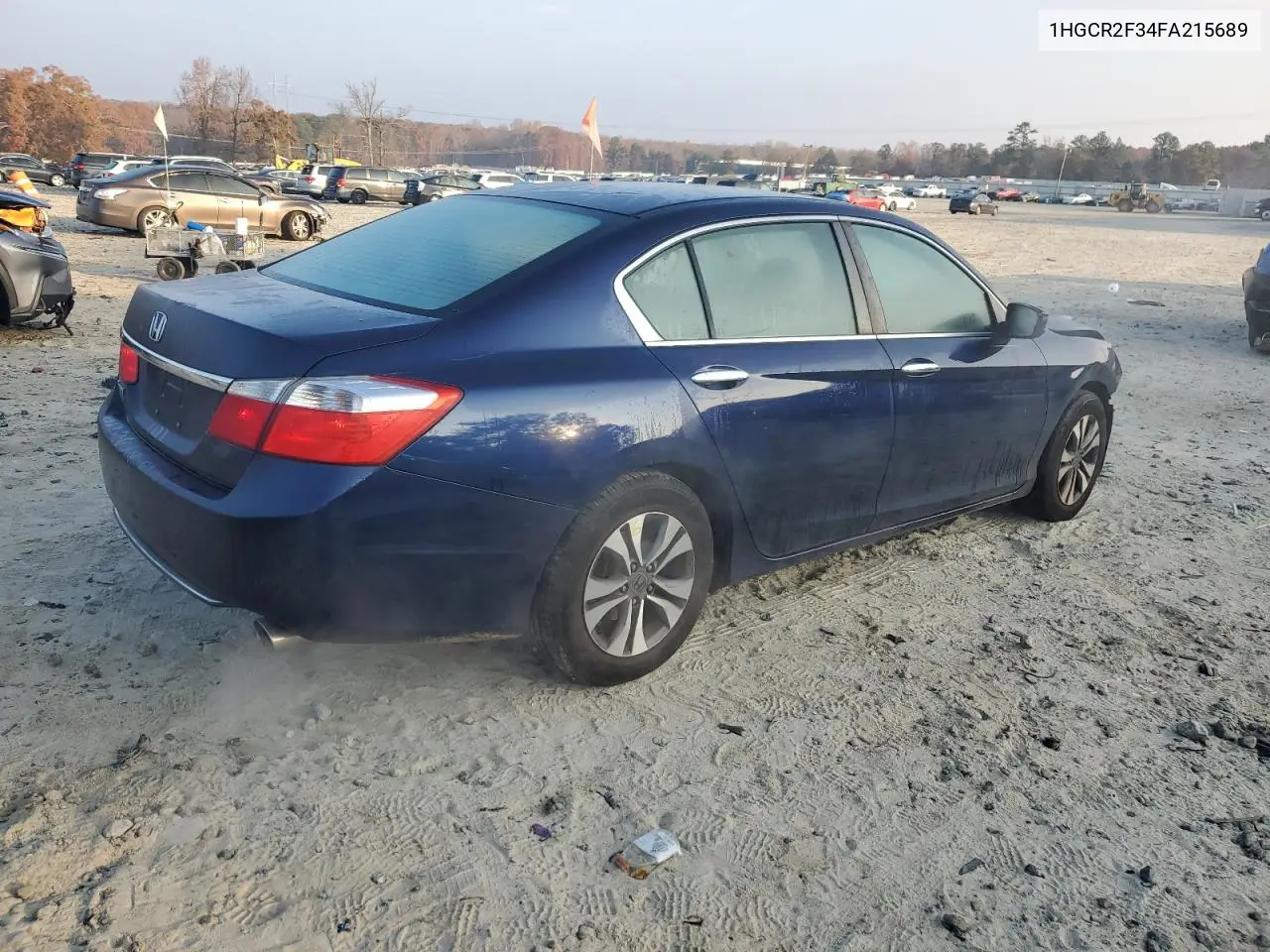 1HGCR2F34FA215689 2015 Honda Accord Lx