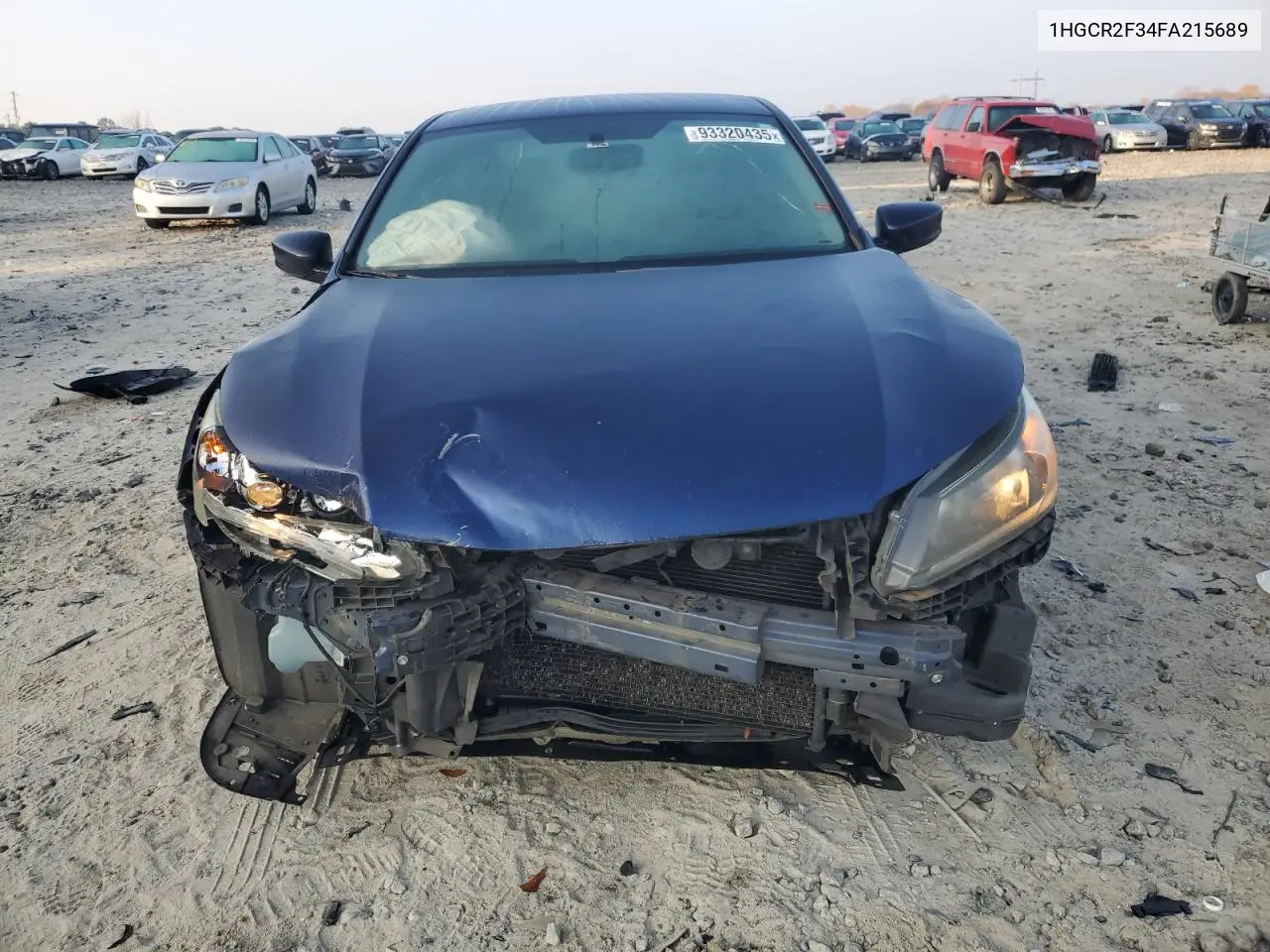 1HGCR2F34FA215689 2015 Honda Accord Lx