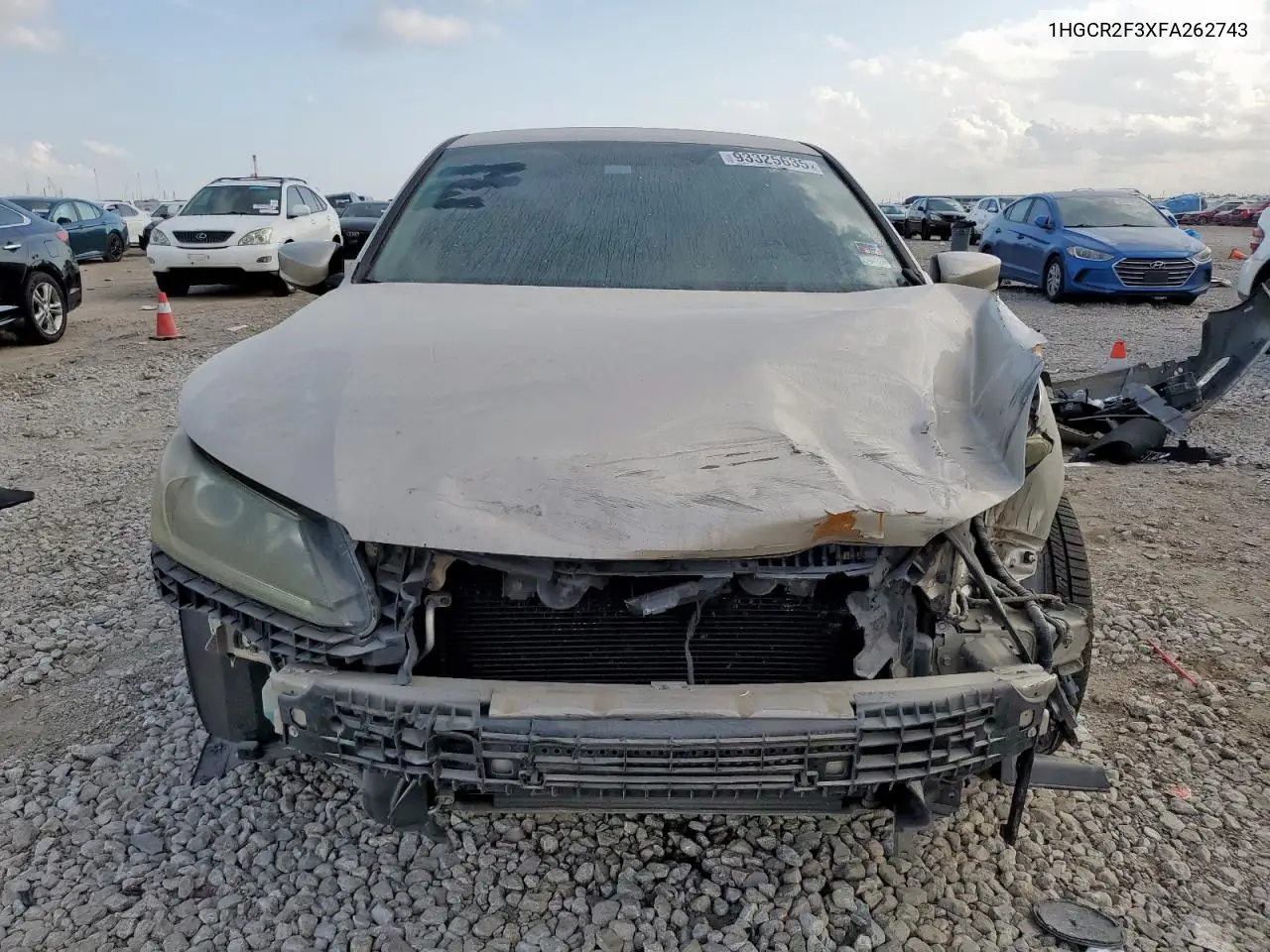 1HGCR2F3XFA262743 2015 Honda Accord Lx