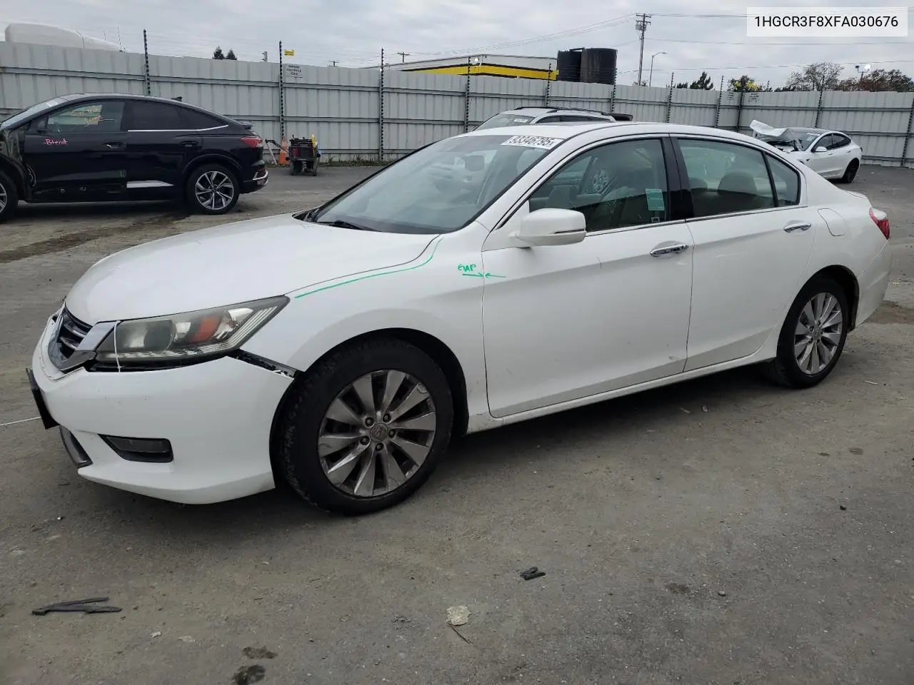 1HGCR3F8XFA030676 2015 Honda Accord Exl