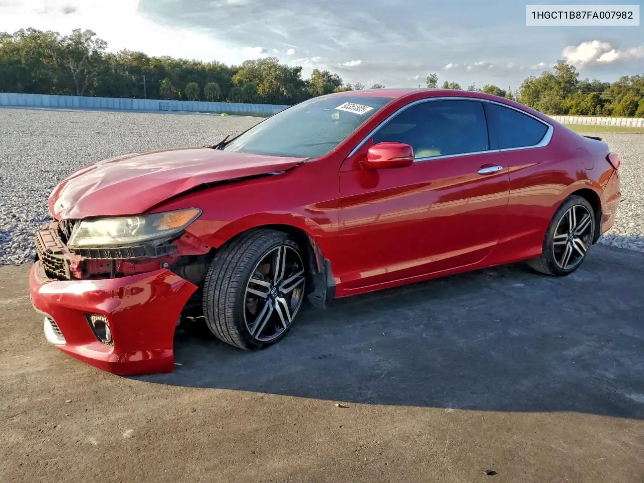 1HGCT1B87FA007982 2015 Honda Accord Exl