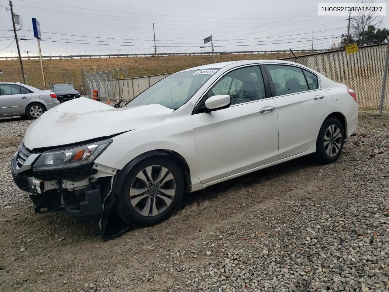 1HGCR2F38FA154377 2015 Honda Accord Lx