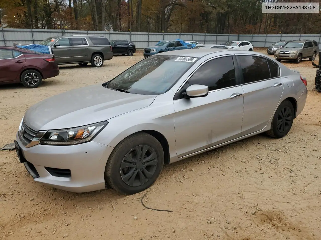 1HGCR2F32FA193708 2015 Honda Accord Lx