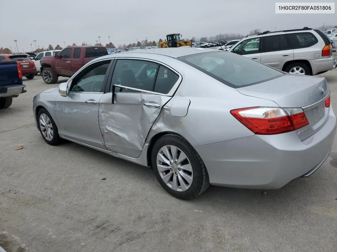 1HGCR2F80FA051806 2015 Honda Accord Exl