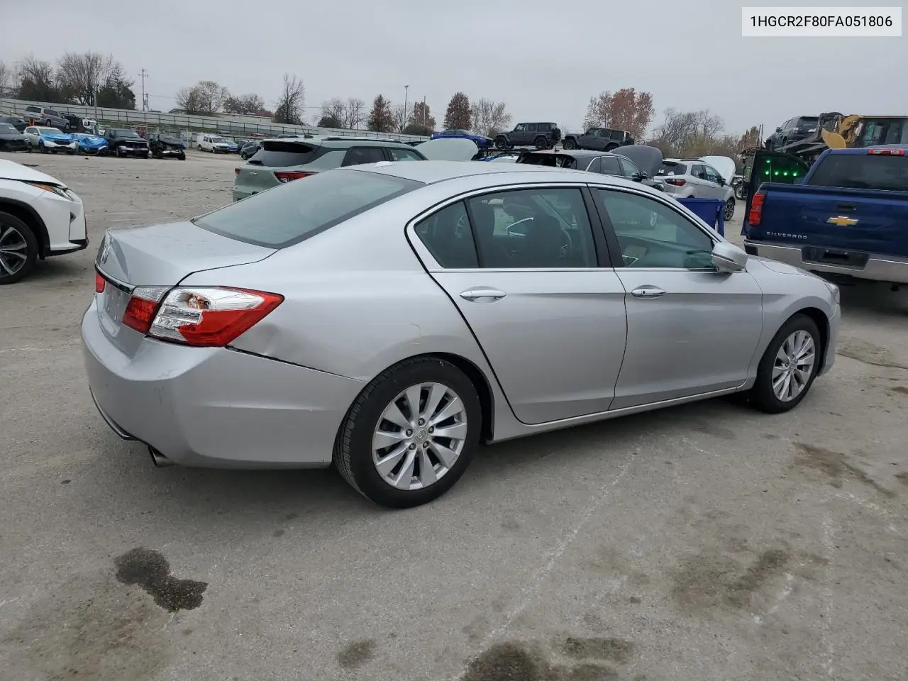 1HGCR2F80FA051806 2015 Honda Accord Exl