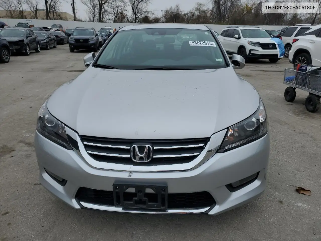 1HGCR2F80FA051806 2015 Honda Accord Exl